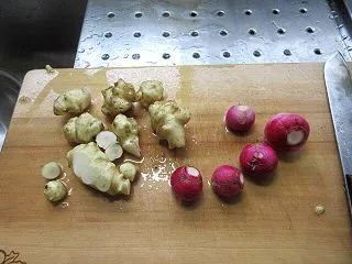 初物3種類を使った煮物