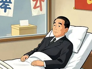 選挙戦の首相が投票10日前に急死、自民党…