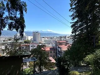 照光寺の北側【長野県岡谷市】