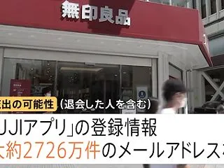 無印良品で約2700万件の会員情報流出か…
