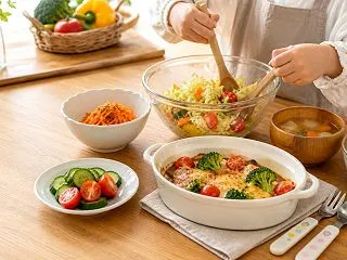 子ども向け簡単レシピ: 鮭とじゃがいもの…