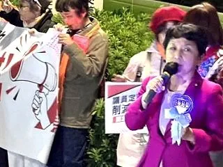 【動画】望月記者「女性議員が比例議席には…