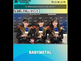 【海外】BABYMETAL サマーソニッ…