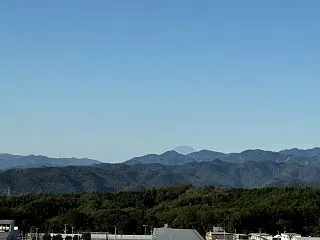 飯能南アルプスからの阿須丘陵と加治丘陵の…