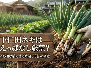 下仁田ネギは植えっぱなし厳禁？栽培に必須…