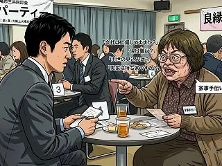 第八十六話 婚活パーティーで年収・役職・…
