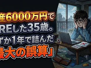 資産6000万円でFIREした35歳。わ…