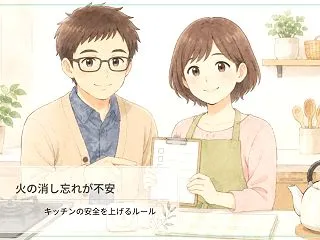 高齢の親の火の消し忘れ対策｜夫婦で整える…