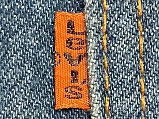 LEVI'S 646 ベルボトム オレン…