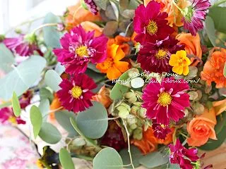 【レッスンレポ】秋色を束ねる♪10月の投…
