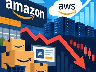 アマゾン決算、AWS39%成長でも株価急…