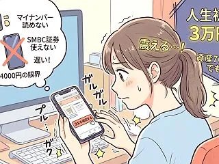 スマホ購入で手が震えた話⌇資産約7000…