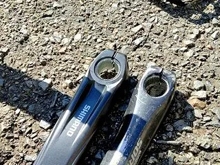 自転車のクランク 買い間違えた❓