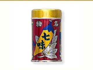 七味唐辛子 八幡屋礒五郎 缶14g｜中身…