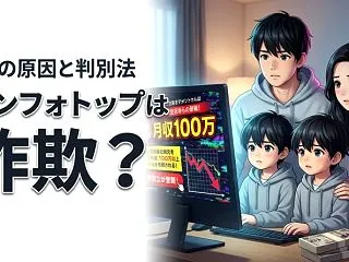 インフォトップは詐欺？怪しいと感じる3つ…