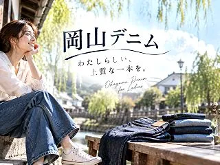 岡山デニムでレディースにおすすめのブラン…