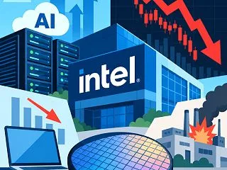 インテル決算で株価急落！AI売上78%増…