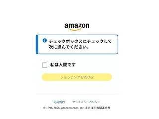 Amazonで商品ページ見ようとしたら何…