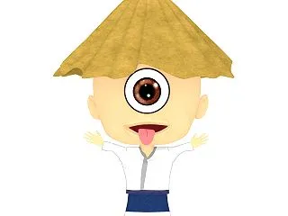 一つ目小僧のイラスト