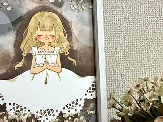 カスミソウに祈る( ˘ ˘ )