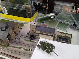 ジオラマ「寿都鉄道８１００のオアシス」を…