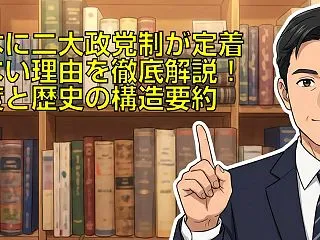 日本に二大政党制が定着しない理由を徹底解…
