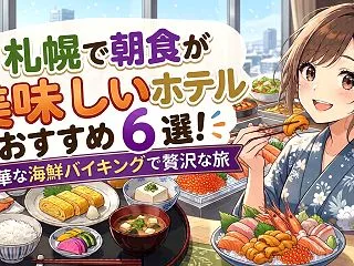札幌で朝食が美味しいホテルおすすめ6選！…