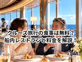【2026年】クルーズ旅行の食事は無料？…