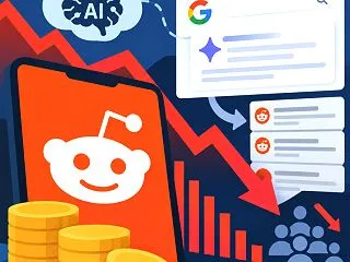 レディット株が29%超急落！好決算でも売…