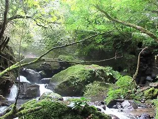 マイナスイオン（千巌渓）