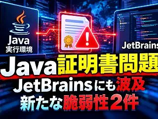 Java証明書問題がJetBrains製…