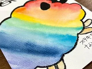 年賀状 2027 未年 ⑨
