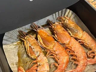 COSORIで赤海老の塩焼きは何分？20…