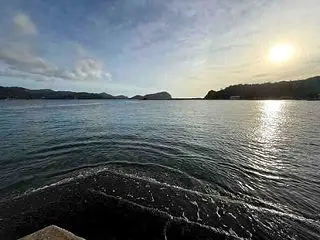 父島の水温 ２６℃ 検温くん 