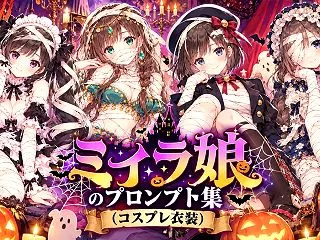 ミイラ娘のプロンプト集（コスプレ衣装）