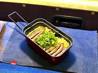 わかさぎの甘露煮飯をメスティンで作ろう！…