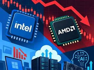 AMD株12%超急落！インテル決算の悪影…