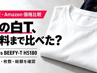 Hanes BEEFY-T H5180は…