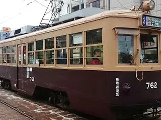 3号線の運用に入る広島電鉄750形