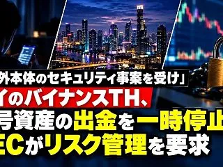 タイのバイナンスTH、暗号資産の出金を一…