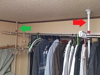 秘密基地兼クローゼット？