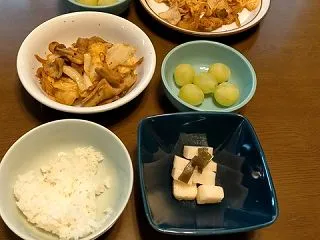 今日の御飯 10月30日