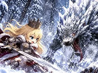 第7805狩り 吹雪の激闘を制す