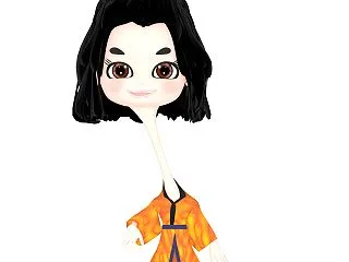 ろくろ首のイラスト