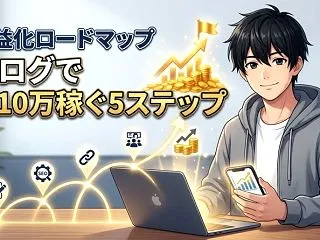 ブログで稼ぐロードマップの決定版！未経験…