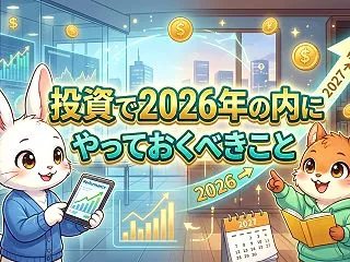 投資で2026年の内にやっておくべきこと
