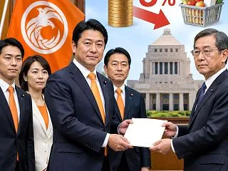 参政党、消費税一律5％引き下げ 減税関連…