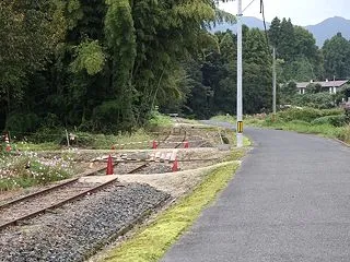 【廃線】倉吉線の廃線跡ごく一部②