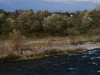 北アルプス後立山連峰の冠雪