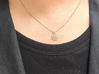 広島からお越しのお客様にヘイローネックレ…